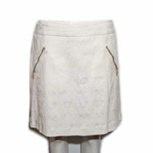 Worthington White Mini Skirt